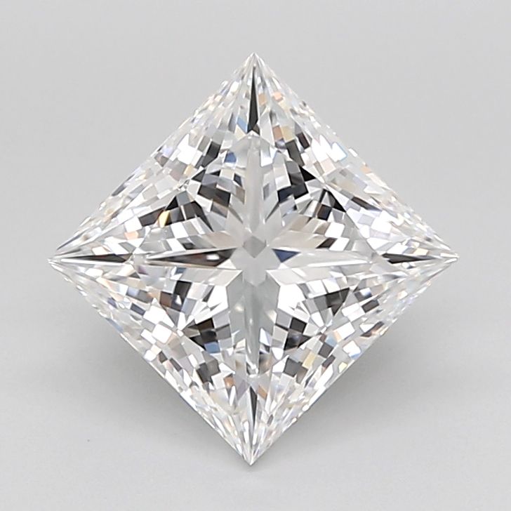 3.32 ct. princess Lab Grown Diamond front image