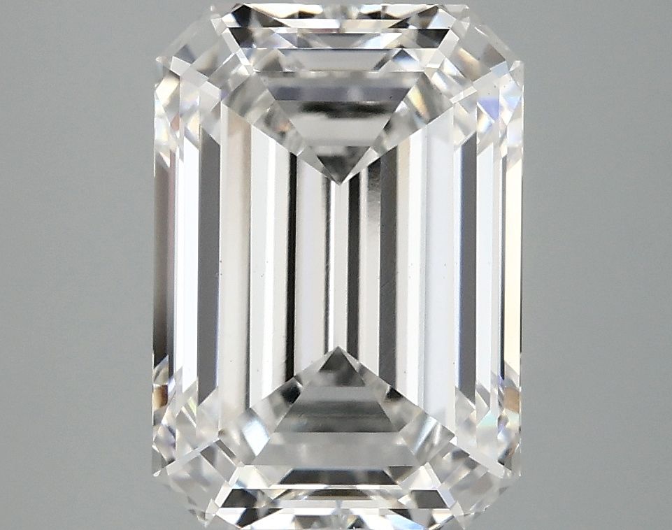 4.10 ct. emerald Lab Grown Diamond front image