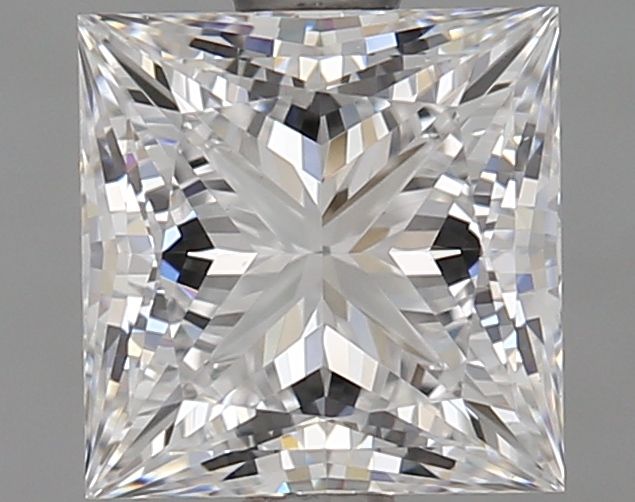 1.34 ct. princess Lab Grown Diamond front image