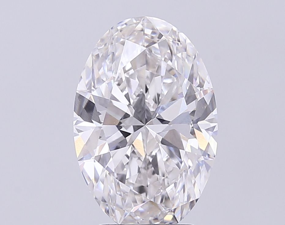 4.03 ct. oval Lab Grown Diamond front image
