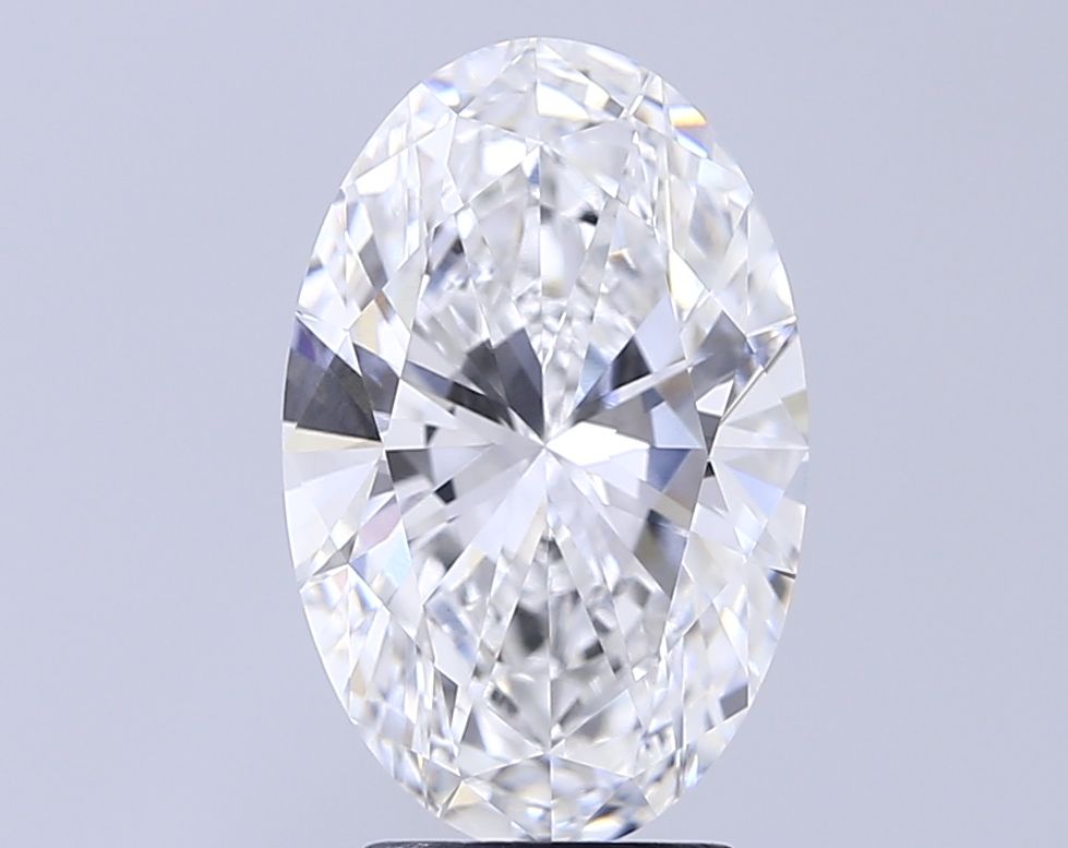 3.99 ct. oval Lab Grown Diamond front image
