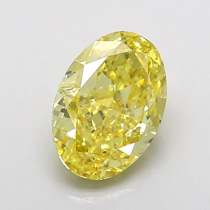 2.07 ct. oval Lab Grown Diamond front image