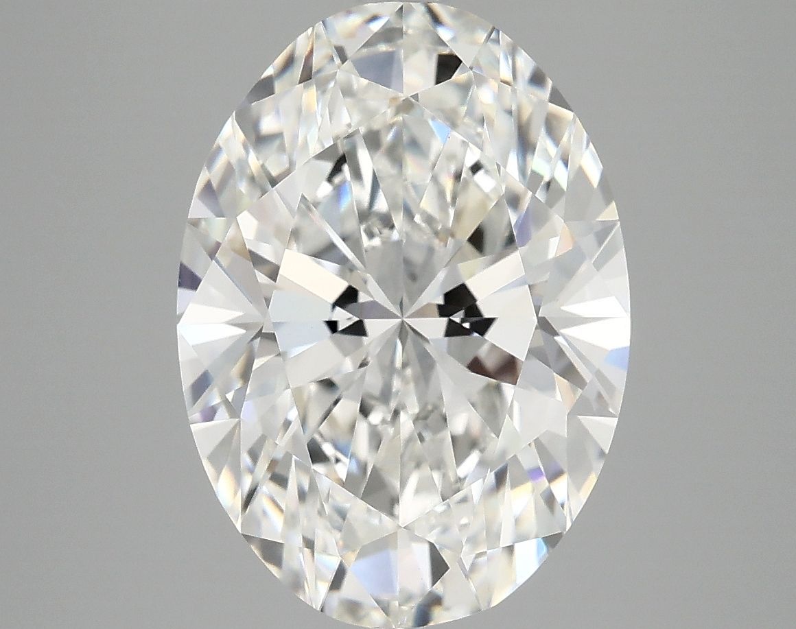 5.05 ct. oval Lab Grown Diamond front image
