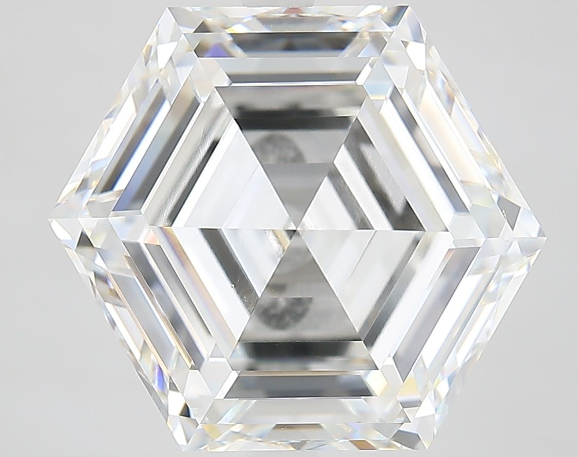 9.09 ct lab-grown Hexagonal Diamond