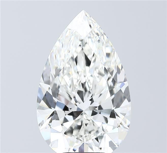 8.09 ct. pear Lab Grown Diamond front image