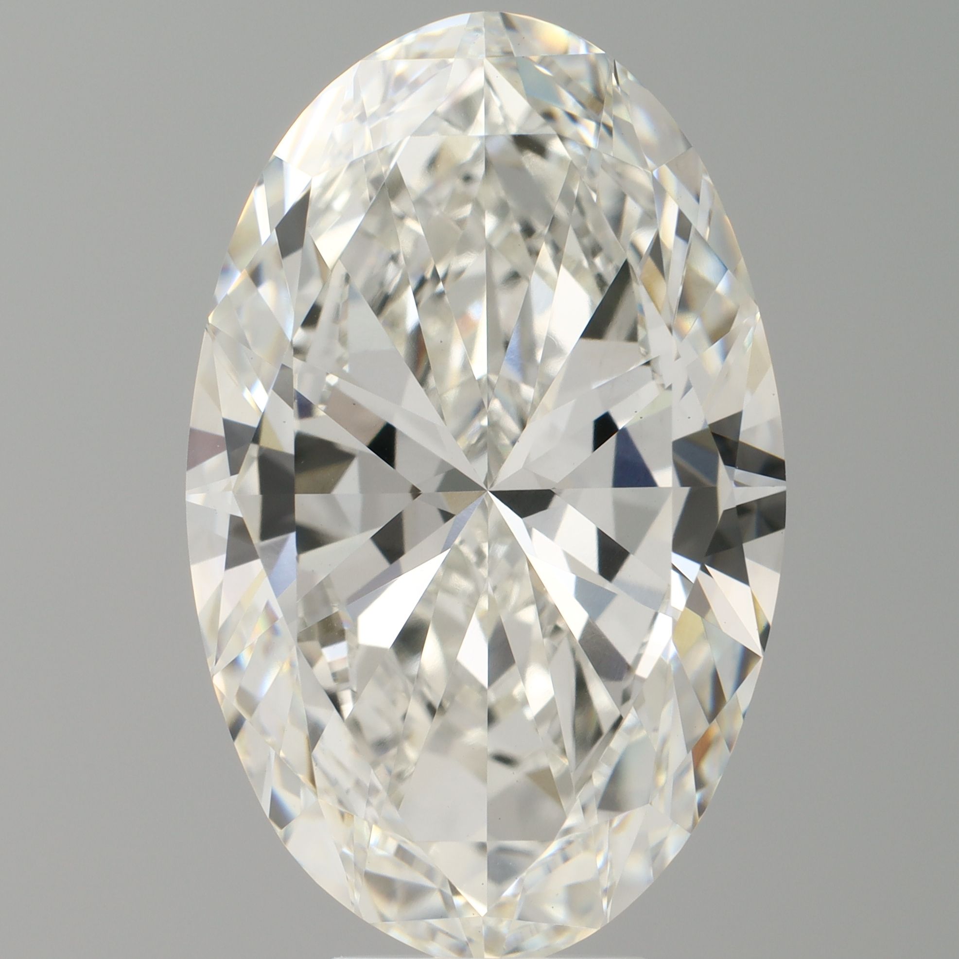 8.02 ct. oval Lab Grown Diamond front image