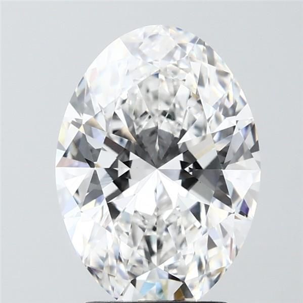 3.09 ct. oval Lab Grown Diamond front image