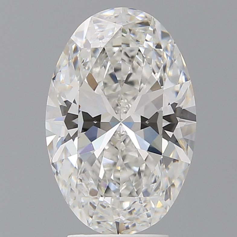 4.09 ct. oval Lab Grown Diamond front image