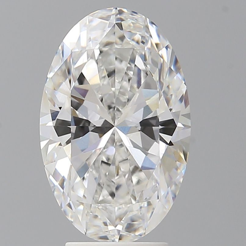 4.01 ct. oval Lab Grown Diamond front image
