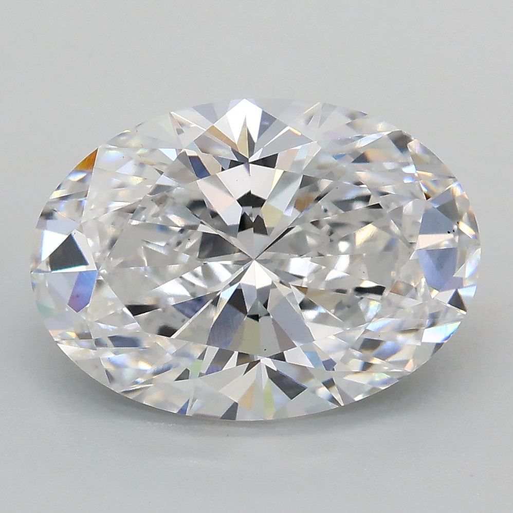 3.09 ct. oval Lab Grown Diamond front image