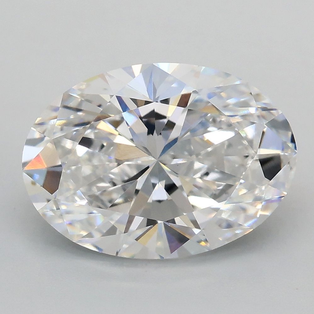 3.02 ct. oval Lab Grown Diamond front image