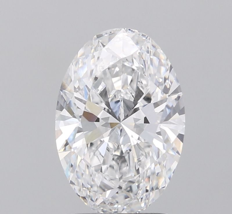 2.02 ct. oval Lab Grown Diamond front image
