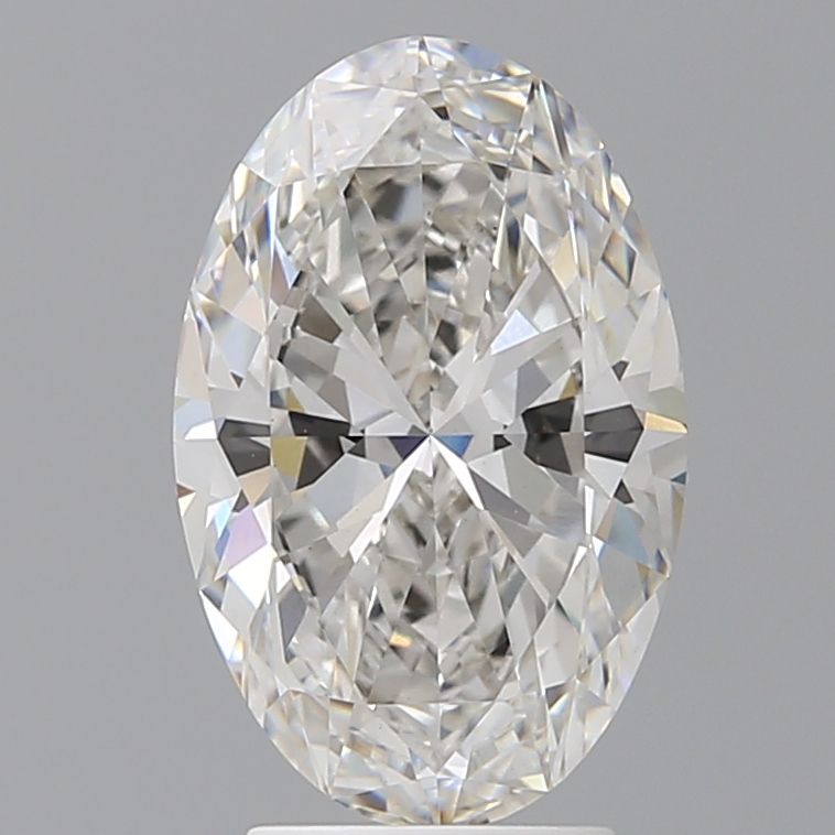 3.52 ct. oval Lab Grown Diamond front image