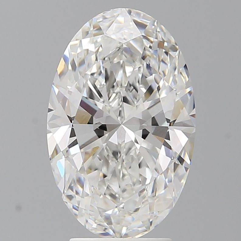 4.04 ct. oval Lab Grown Diamond front image