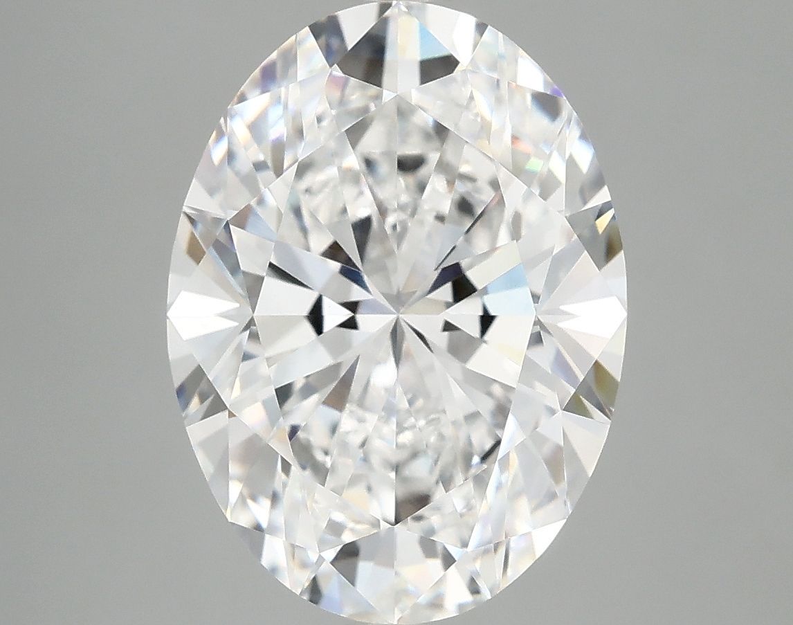 5.04 ct. oval Lab Grown Diamond front image
