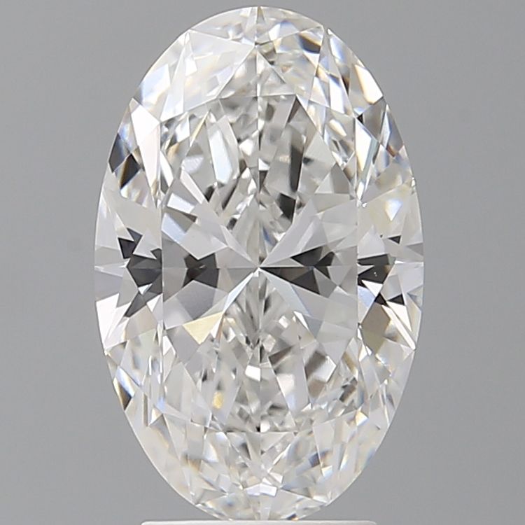 3.53 ct. oval Lab Grown Diamond front image