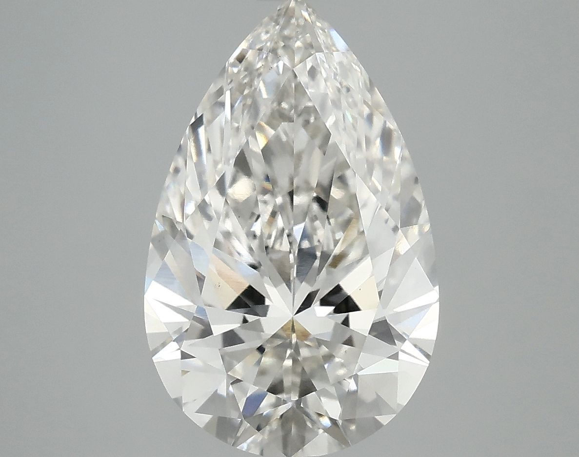 4.10 ct. pear Lab Grown Diamond front image