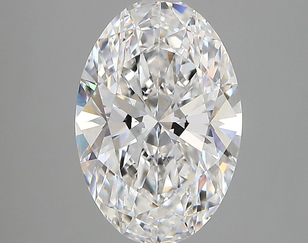 3.08 ct. oval Lab Grown Diamond front image