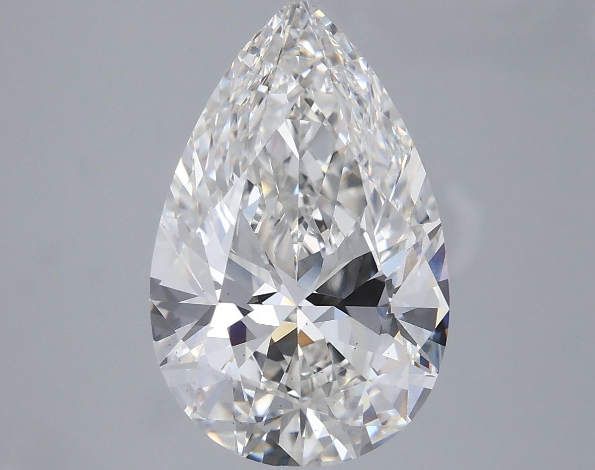 4.04 ct. pear Lab Grown Diamond front image