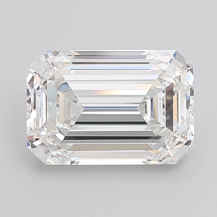 7.10 ct. emerald Lab Grown Diamond front image