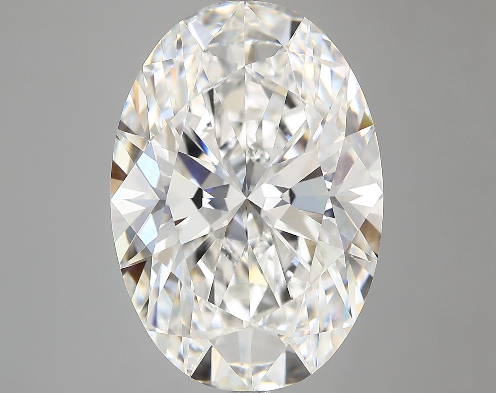 9.09 ct. oval Lab Grown Diamond front image