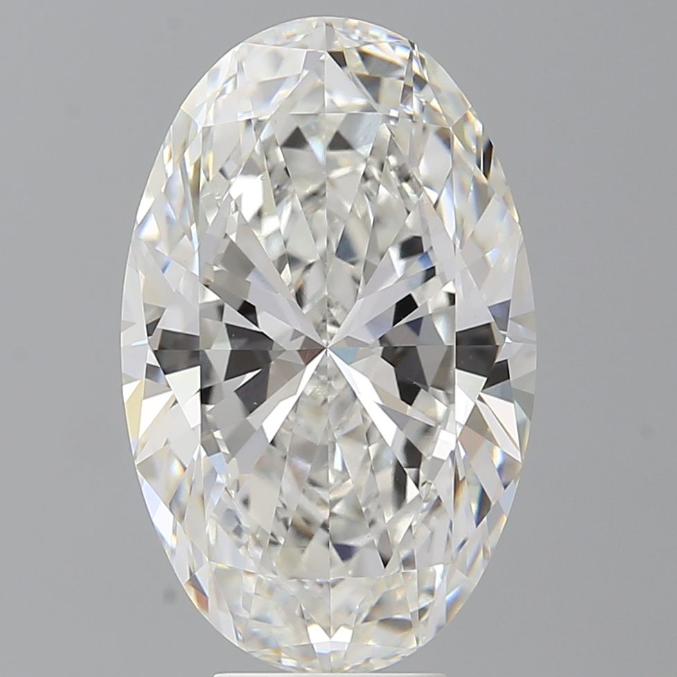 7.55 ct. oval Lab Grown Diamond front image