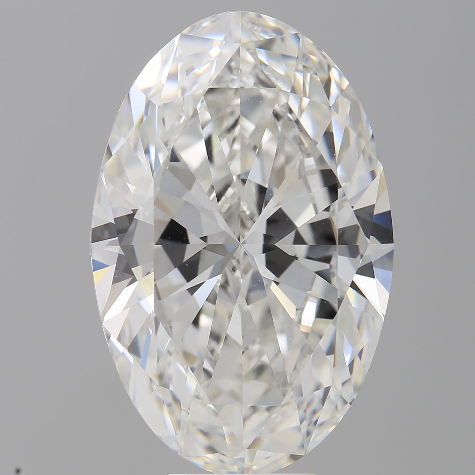 10.02 ct. oval Lab Grown Diamond front image