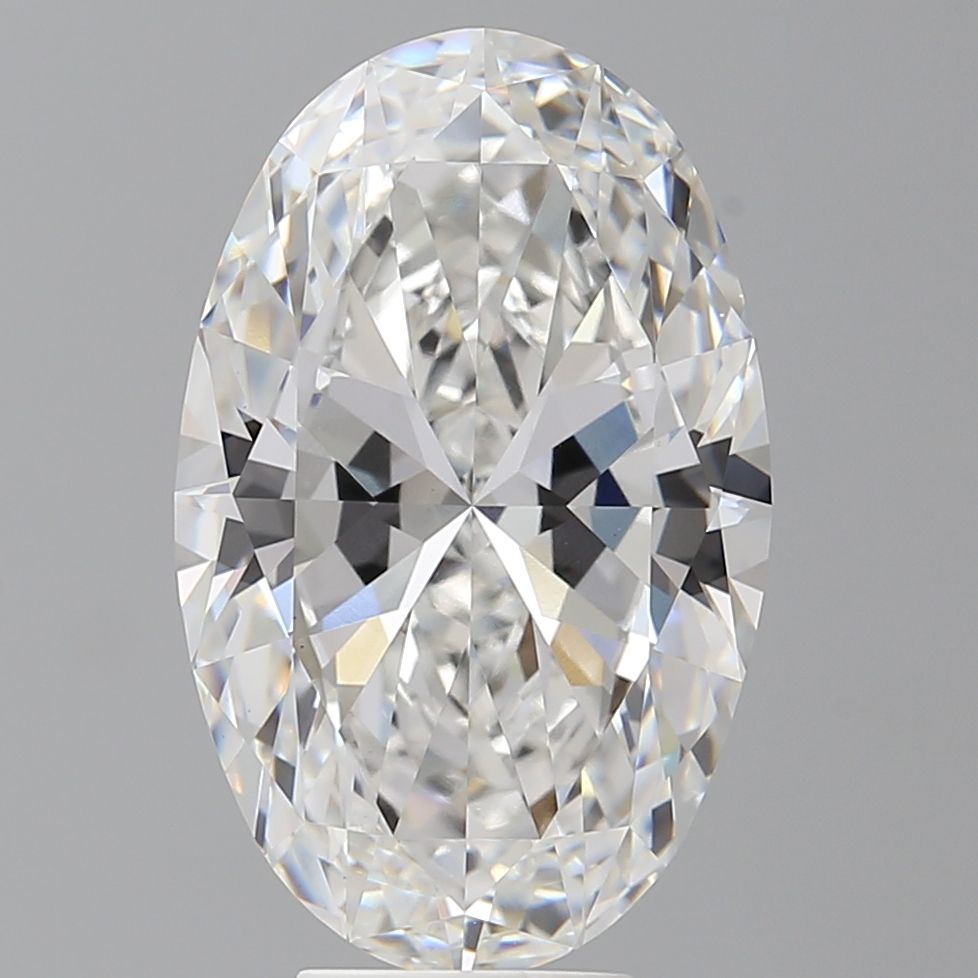 7.05 ct. oval Lab Grown Diamond front image