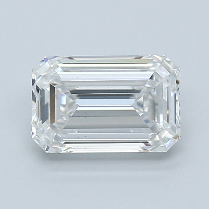 2.73 ct. emerald Lab Grown Diamond front image