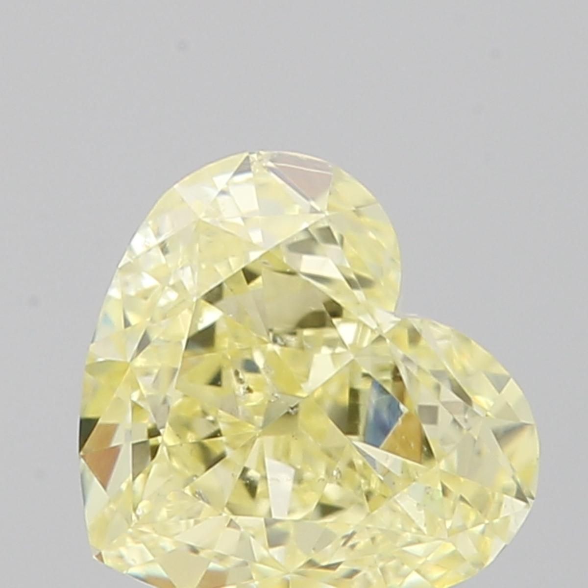 Diament 0.83 ct Fancy Yellow/SI2