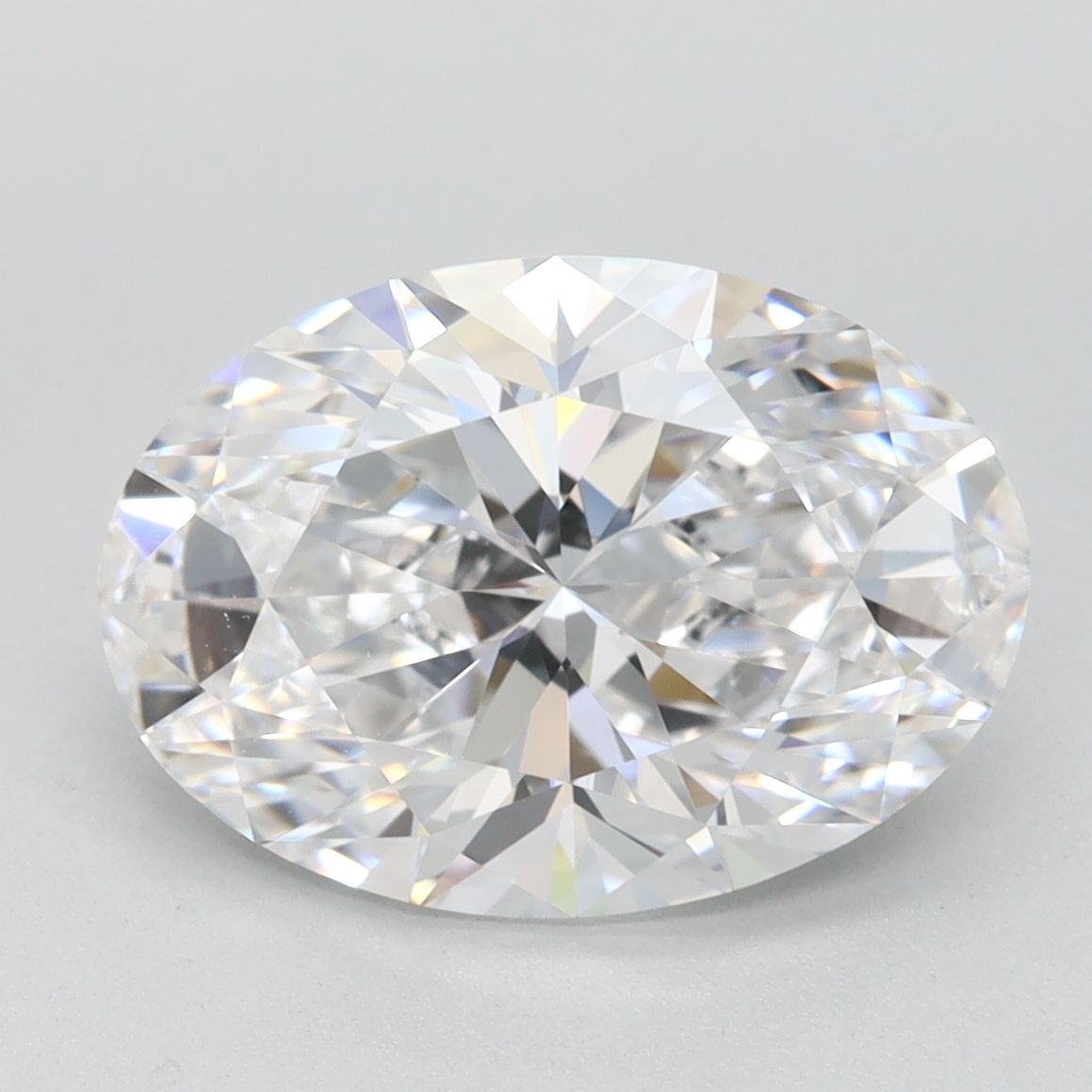 3.14 ct. oval Lab Grown Diamond front image