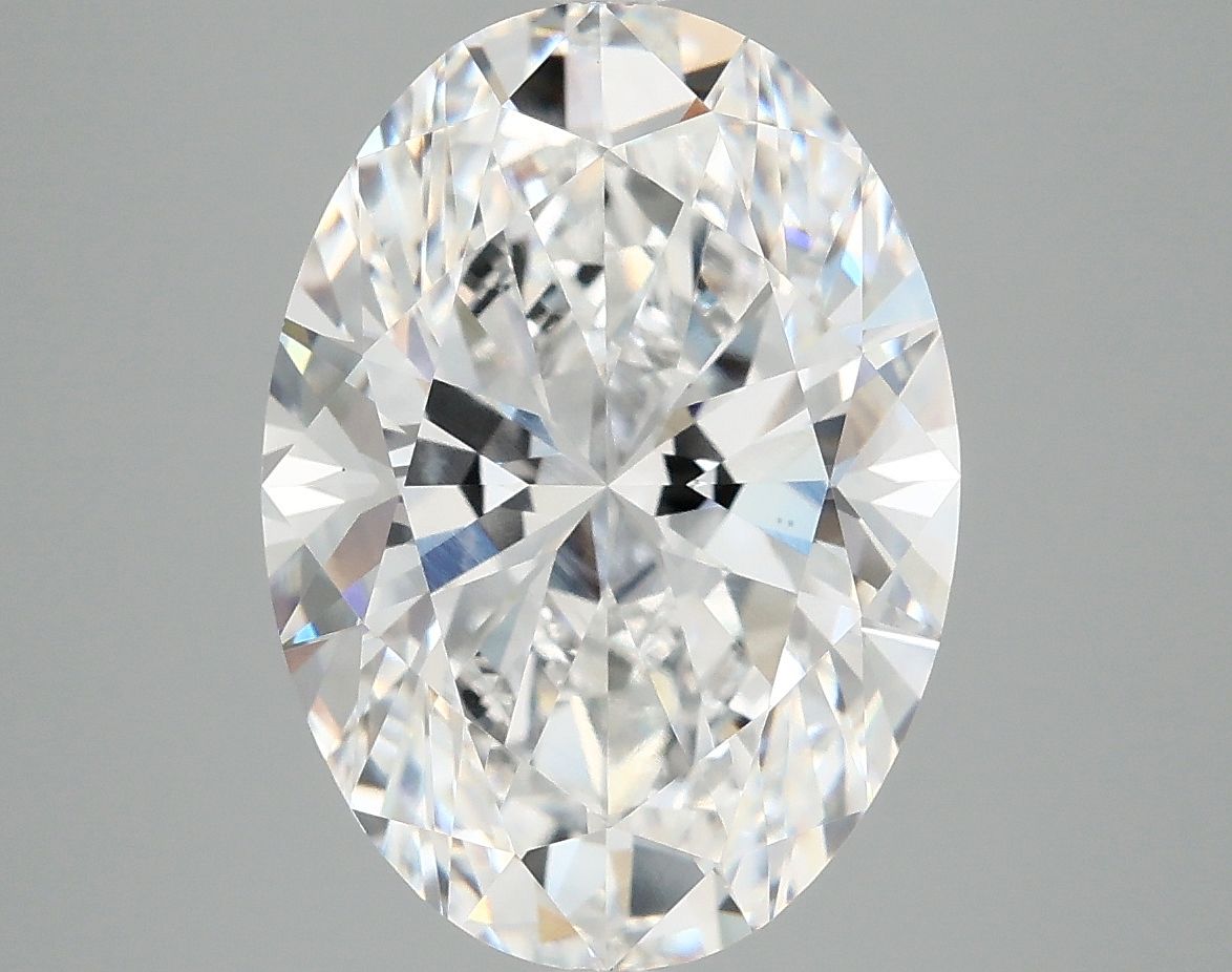 5.06 ct. oval Lab Grown Diamond front image