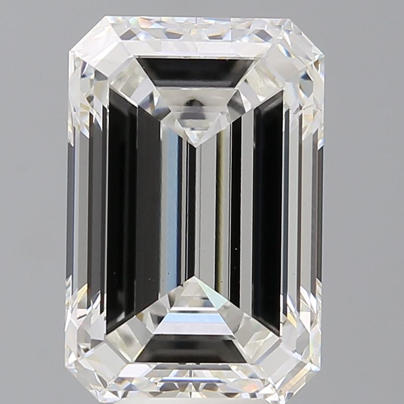 7.55 ct. emerald Lab Grown Diamond front image