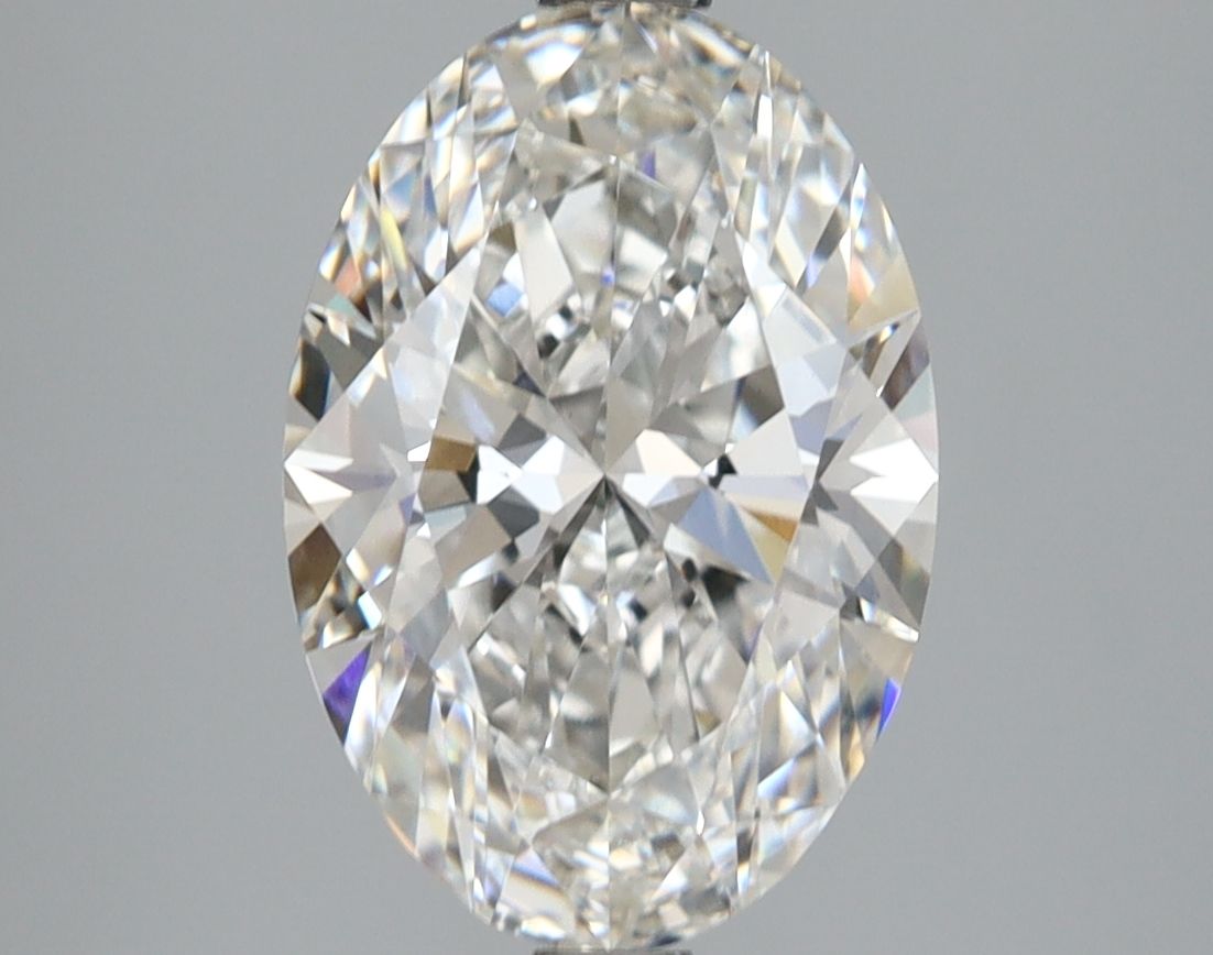 5.06 ct. oval Lab Grown Diamond front image