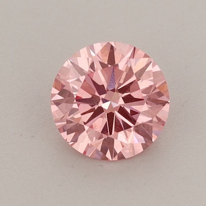 0.64 CT Fancy Vivid Pink ROUND