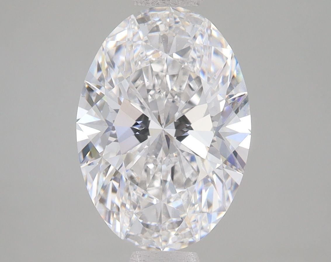 3.05 ct. oval Lab Grown Diamond front image
