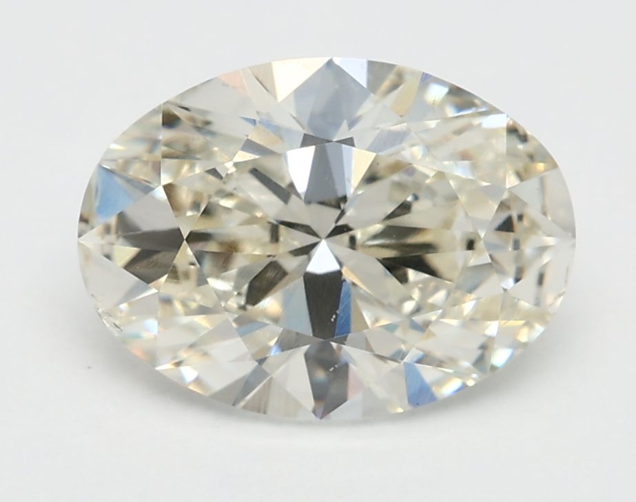 1.70 ct. oval Lab Grown Diamond front image