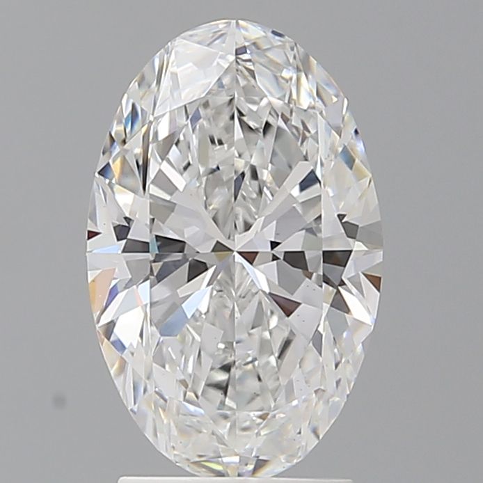 2.58 ct. oval Lab Grown Diamond front image