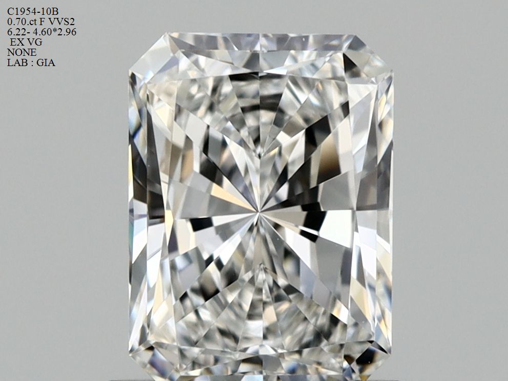 0.70 ct Radiant diamond