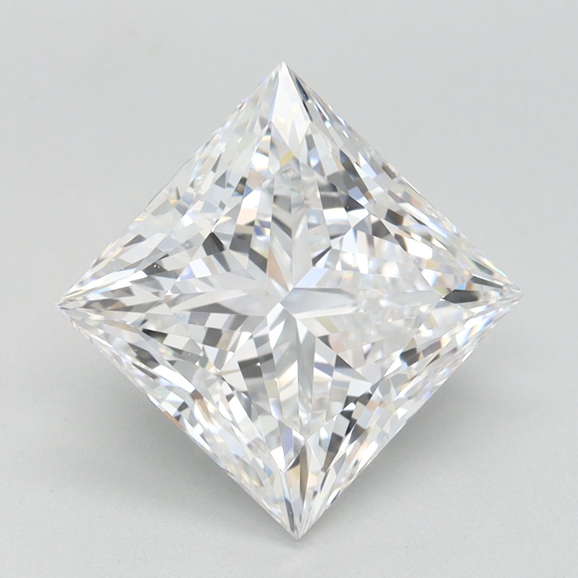 3.17 ct. princess Lab Grown Diamond front image