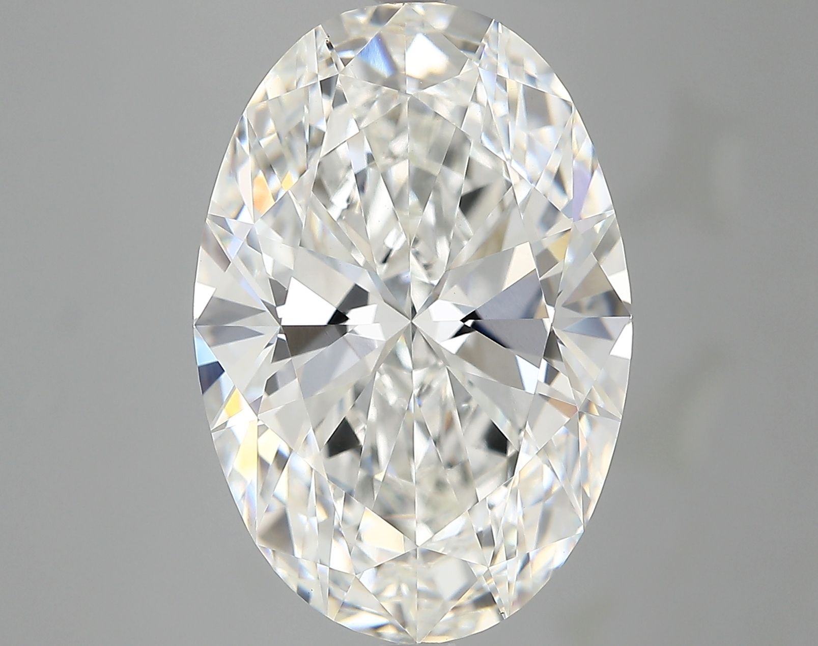8.03 ct. oval Lab Grown Diamond front image