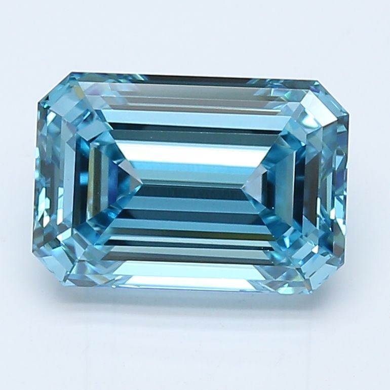 3.36 ct. emerald Lab Grown Diamond front image