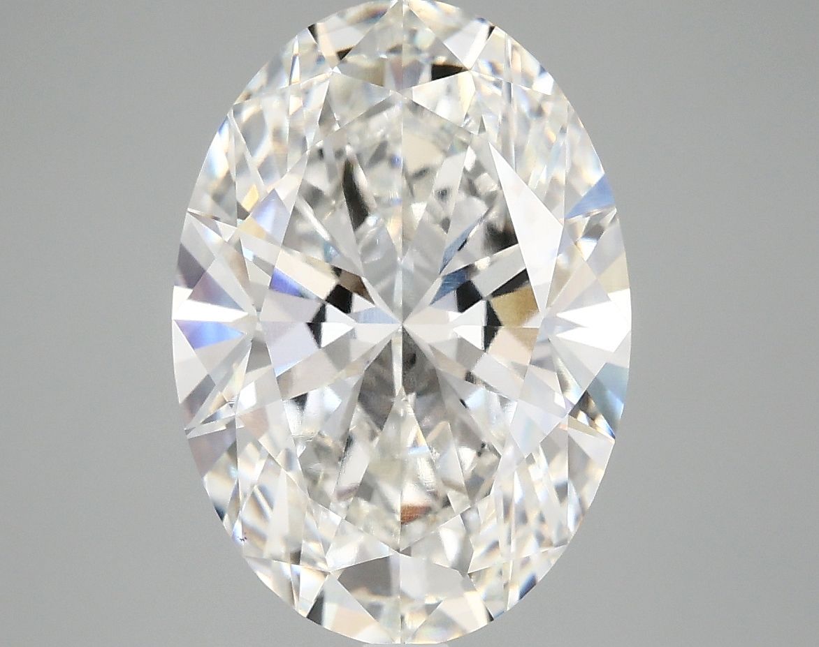 5.07 ct. oval Lab Grown Diamond front image
