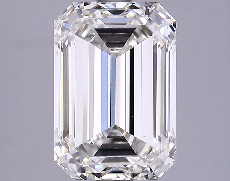 3.86 ct. emerald Lab Grown Diamond front image