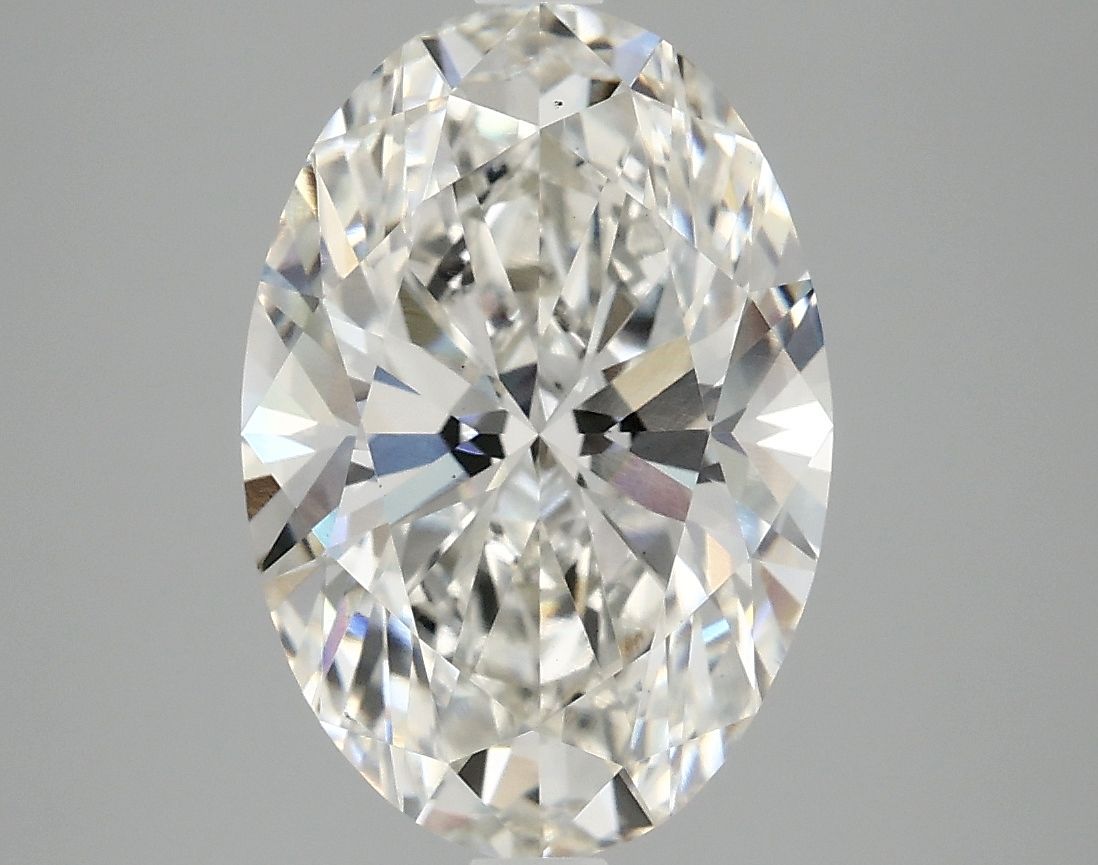 4.10 ct. oval Lab Grown Diamond front image