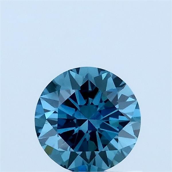0.54 CT Fancy Vivid Blue ROUND