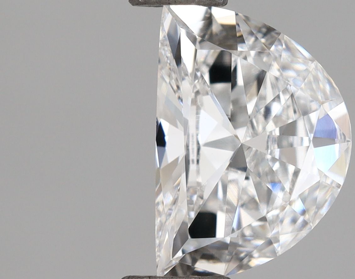 0.82 ct lab-grown Half moon Diamond