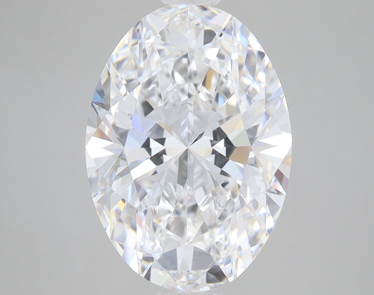 4.09 ct. oval Lab Grown Diamond front image