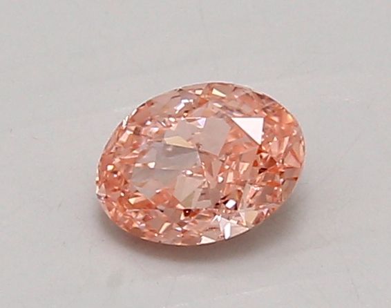 0.73 CT Fancy Vivid Pink OVAL