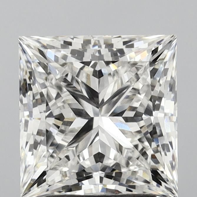 3.31 ct. princess Lab Grown Diamond front image